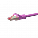 CAT6 S/FTP (PIMF) patchkabel 0,50m roze