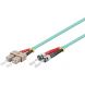 Glasvezel kabel SC-ST OM3 (laser optimized) 1 m