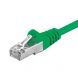 CAT5e FTP patchkabel 0,25m groen