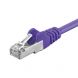 CAT5e FTP patchkabel 0,25m paars