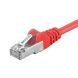 CAT5e FTP patchkabel 0,25m rood