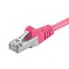 CAT5e FTP patchkabel 0,5m roze