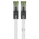 Cat8 S/FTP (PIMF) patchkabel 0,25m wit