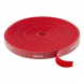 Klittenband 5 meter - 9 mm breed - rood