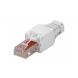 UTP CAT5e Toolless RJ45 Connector - voor stugge en soepele kern