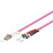 Glasvezel kabel LC-ST OM4 (laser optimized) 15 m