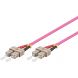 Glasvezel kabel SC-SC OM4 (laser optimized) 1 m