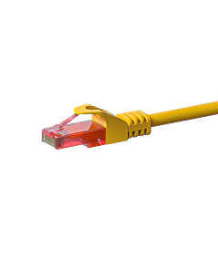 UTP CAT6 patchkabel 2m geel - 100% koper