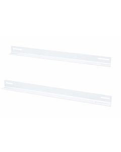 L-steunpaneel, speciaal voor onze wandkasten van 600mm diep - wit