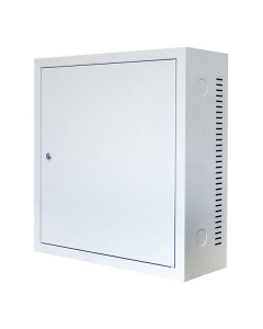 3U wandkast met metalen deur 185mm diep
