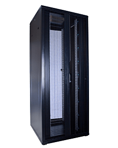 42U serverkast met dubbele geperforeerde voor- en achterdeuren 800x800x2000mm (BxDxH)