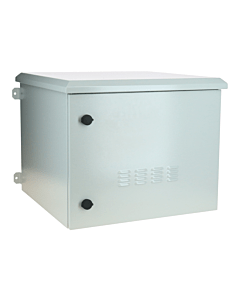 9U outdoor patchkast voor wandmontage IP55 - 600x600x500mm (BxDxH)