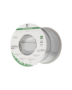 Alfaco Cat6 F/UTP 100m installatiekabel 250MHz op rol stug 100% koper LSZH (Eca)