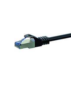 CAT6a S/FTP (PIMF) patchkabel 5m zwart