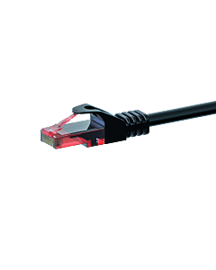 UTP CAT6 patchkabel 2m zwart - 100% koper