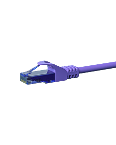 UTP CAT6a patchkabel 5m paars - 100% koper