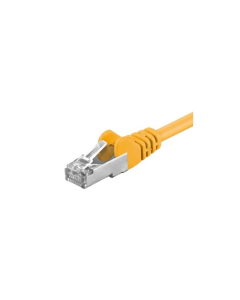 CAT5e FTP patchkabel 1m geel