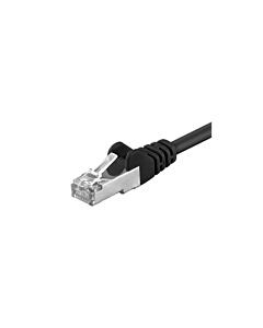 CAT5e FTP patchkabel 3m zwart