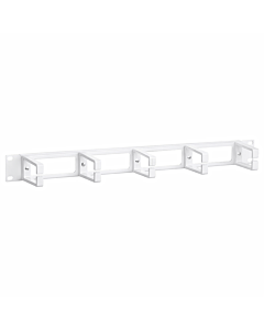 19 inch kabelhouder 1U wit