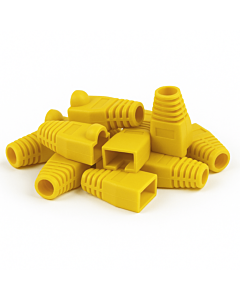 DANICOM RJ45 Kabeltule Geel - 10 stuks