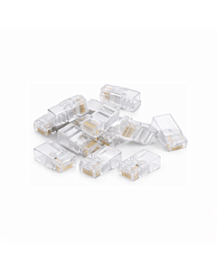 DANICOM UTP CAT6 RJ45 Connector - voor soepele kern - 10 stuks