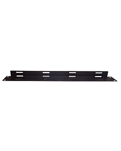 19 inch rail met klittenband - 1U
