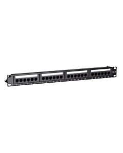 Patchpaneel Cat5e UTP  24 poorts