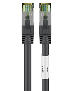 Cat8 S/FTP (PIMF) patchkabel 5m zwart