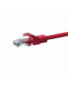 UTP CAT5e patchkabel 10m rood - 100% koper