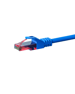 UTP CAT6 patchkabel 0,15m blauw - 100% koper