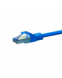 CAT6a S/FTP (PIMF) patchkabel 0,25m blauw