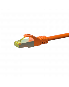 Cat7 S/FTP (PIMF) patchkabel 20m oranje