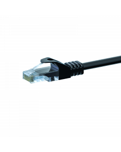 CAT5e patchkabel 7,5m zwart - CCA