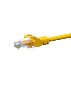 CAT5e patchkabel 1m geel - CCA