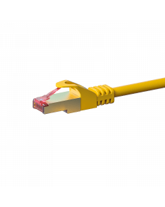 CAT6 S/FTP (PIMF) patchkabel 0,50m geel 