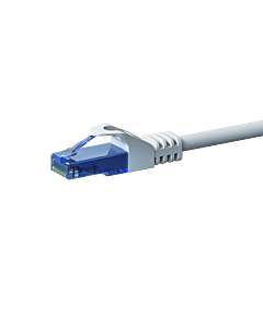 UTP CAT6a patchkabel 0,15m wit - 100% koper