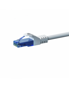UTP CAT6a patchkabel 1m wit - 100% koper