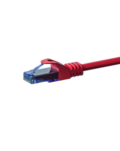 UTP CAT6a patchkabel 0,15m rood - 100% koper