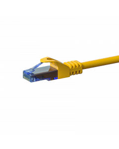 UTP CAT6a patchkabel 0,50m geel - 100% koper