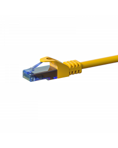 CAT6a Netzwerkkabel 100% Kupfer - U/UTP - 1,50 Meter - Gelb
