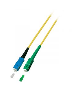 OS2 simplex glasvezel kabel SC/APC-SC 1m