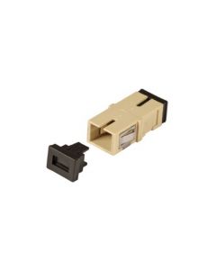 Multimode keystone koppeling SC-SC simplex beige