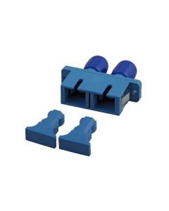 Singlemode koppeling SC-ST duplex blauw