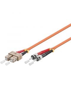 Glasvezel kabel SC-ST OM2 (laser optimized) 0.5 m