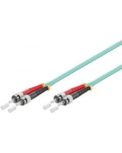 Glasvezel kabel ST-ST OM3 (laser optimized) 1 m
