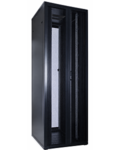 47U serverkast met dubbele geperforeerde voor- en achterdeur 800x1000x2200mm (BxDxH)