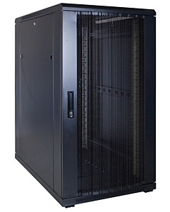 22U patchkast met geperforeerde voordeur (BxDxH) 600x1200x1200mm