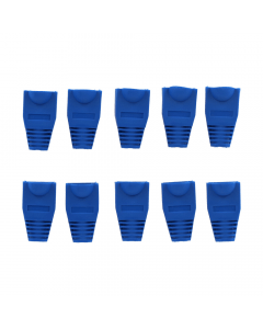 Tule blauw RJ45 set van 10