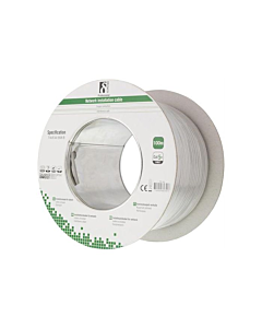 Alfaco Cat5e U/UTP 100m installatiekabel 250MHz op rol stug 100% koper LSZH (Eca)