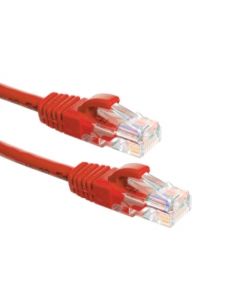 CAT6a Netzwerkkabel 100% Kupfer - U/UTP - 7,50 meter - Rot